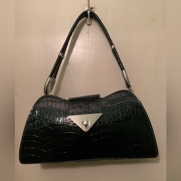 Dolce & Gabbana Handbags - Dolce & Gabbana Women's  Croc-Embossed Hobo Bag